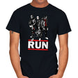 Run - Mens T-Shirts RIPT Apparel Small / Black