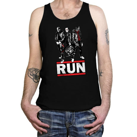 Run - Tanktop Tanktop RIPT Apparel X-Small / Black