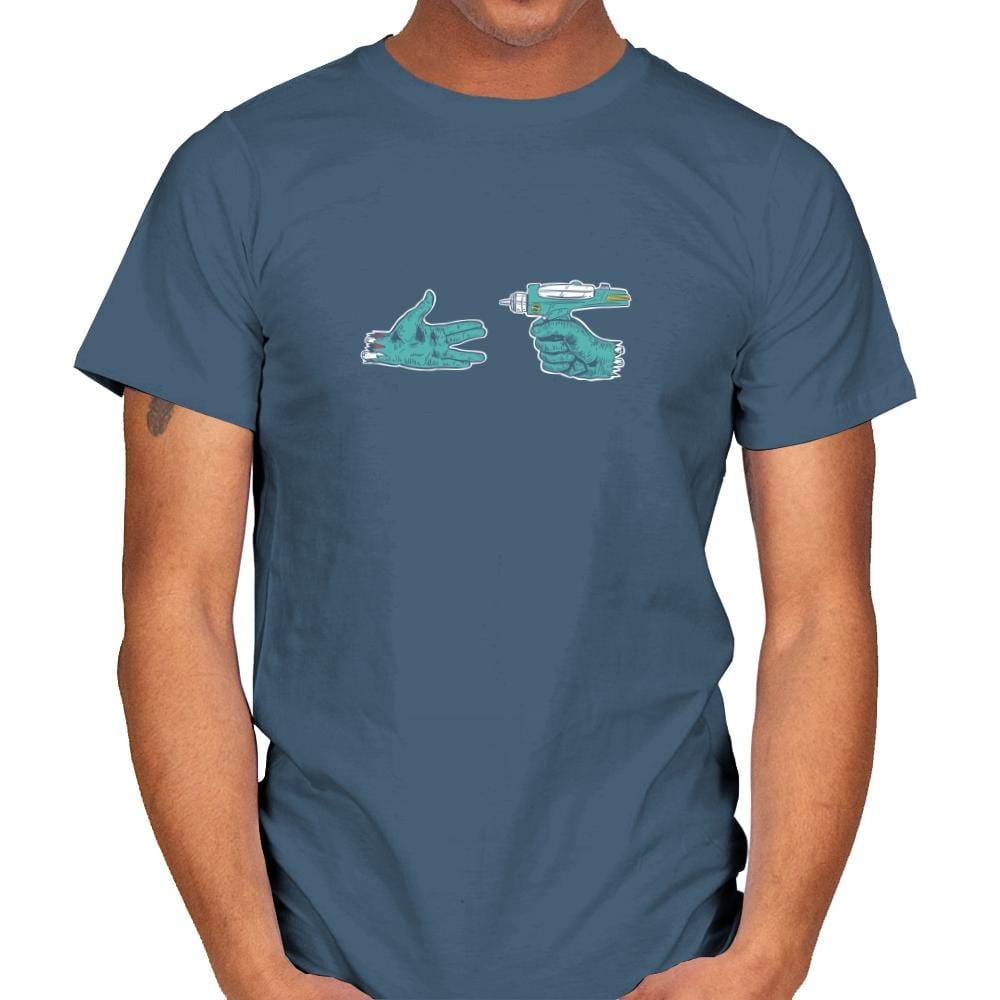 Run the Galaxy Exclusive - Mens T-Shirts RIPT Apparel Small / Indigo Blue