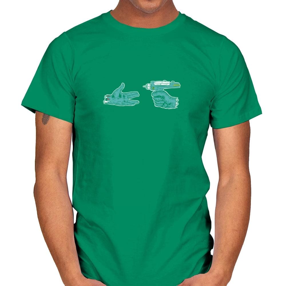 Run the Galaxy Exclusive - Mens T-Shirts RIPT Apparel Small / Kelly Green