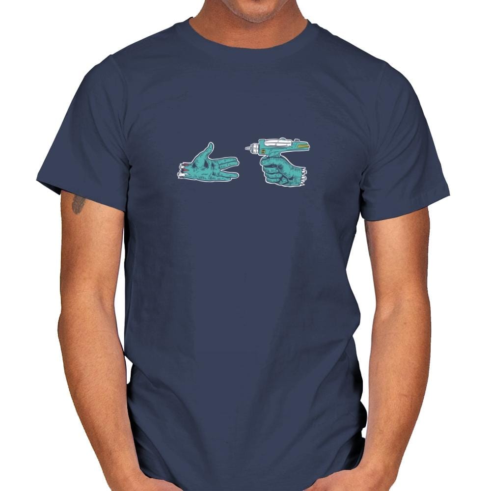 Run the Galaxy Exclusive - Mens T-Shirts RIPT Apparel Small / Navy