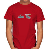Run the Galaxy Exclusive - Mens T-Shirts RIPT Apparel Small / Red
