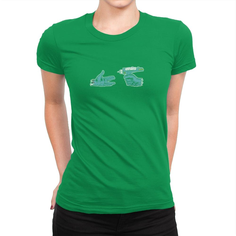 Run the Galaxy Exclusive - Womens Premium T-Shirts RIPT Apparel Small / Kelly Green