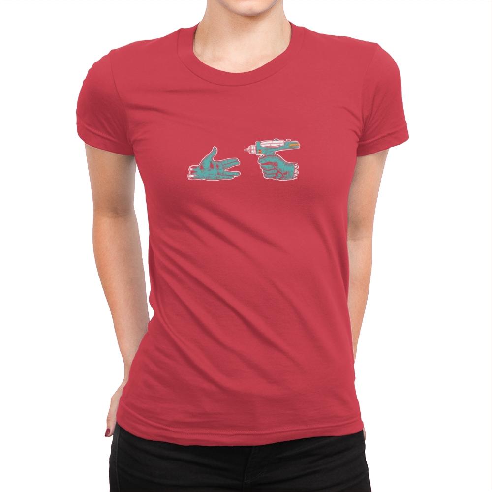 Run the Galaxy Exclusive - Womens Premium T-Shirts RIPT Apparel Small / Red