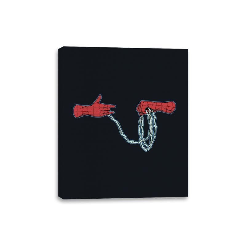 Run the Webs - Canvas Wraps Canvas Wraps RIPT Apparel 8x10 / Black