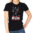 Run - Womens T-Shirts RIPT Apparel Small / Black