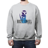 Rusty Angel - Crew Neck Sweatshirt Crew Neck Sweatshirt RIPT Apparel Small / Sport Gray