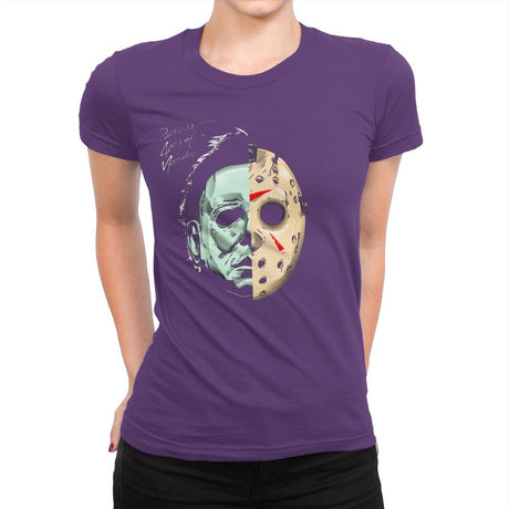 Ruthless Acts of Murder - Record Collector - Womens Premium T-Shirts RIPT Apparel Small / Purple Rush