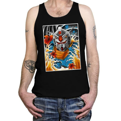 RX 78 - Tanktop Tanktop RIPT Apparel X-Small / Black
