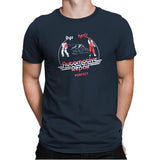 Ryu and Ken's Automotive Repair Exclusive - Mens Premium T-Shirts RIPT Apparel Small / Indigo