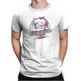 Ryu and Ken's Automotive Repair Exclusive - Mens Premium T-Shirts RIPT Apparel Small / White