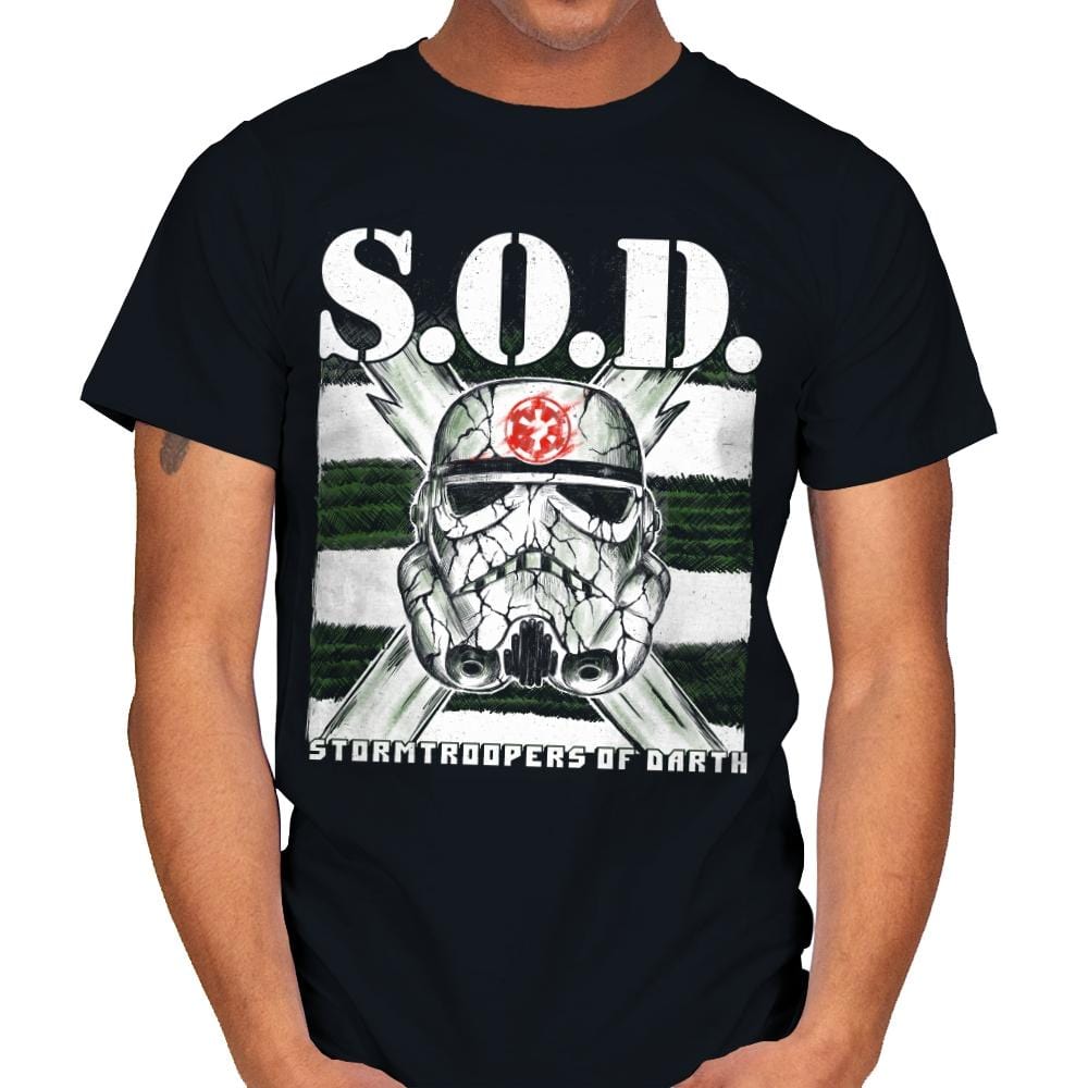 S.O.D. - Mens T-Shirts RIPT Apparel Small / Black