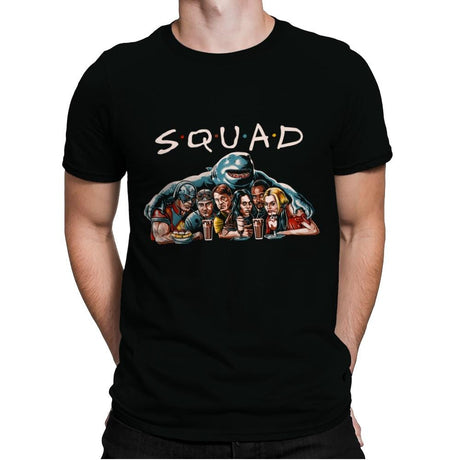 S Q U A D - Mens Premium T-Shirts RIPT Apparel Small / Black
