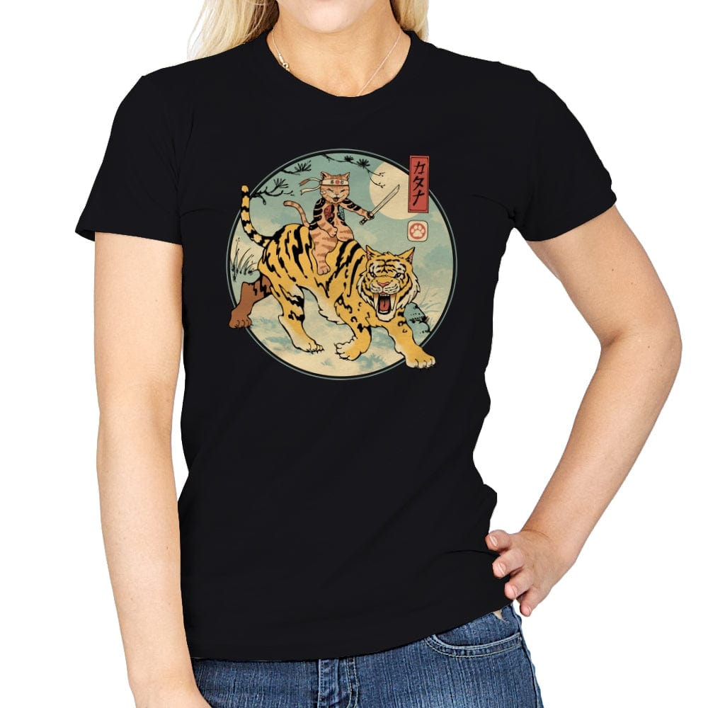Sabretooth Catana - Womens T-Shirts RIPT Apparel Small / Black