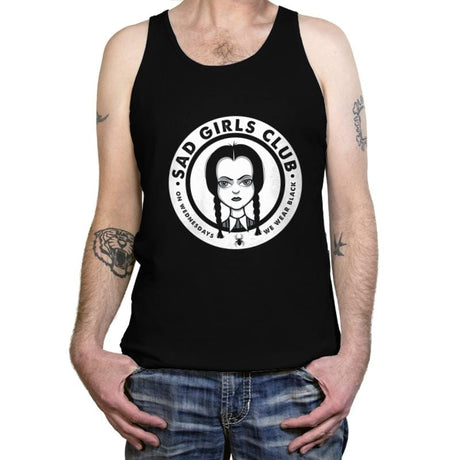 Sad Girls Club - Tanktop Tanktop RIPT Apparel X-Small / Black