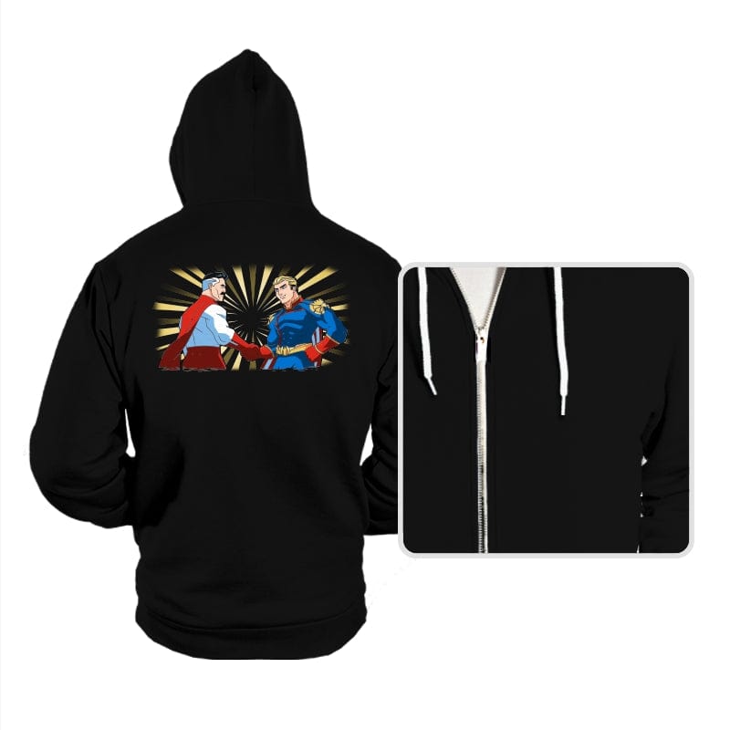Sadistic Saviors - Hoodies Hoodies RIPT Apparel Small / Black