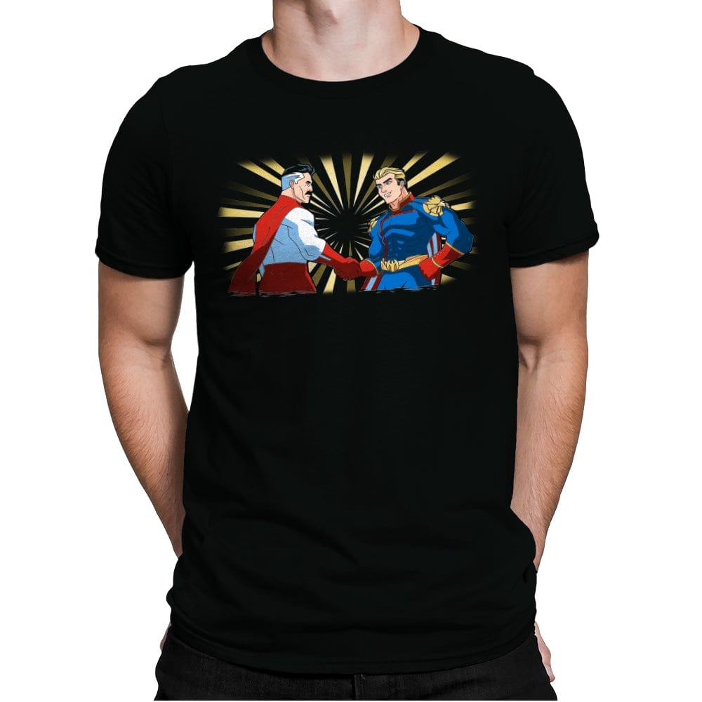 Sadistic Saviors - Mens Premium T-Shirts RIPT Apparel Small / Black