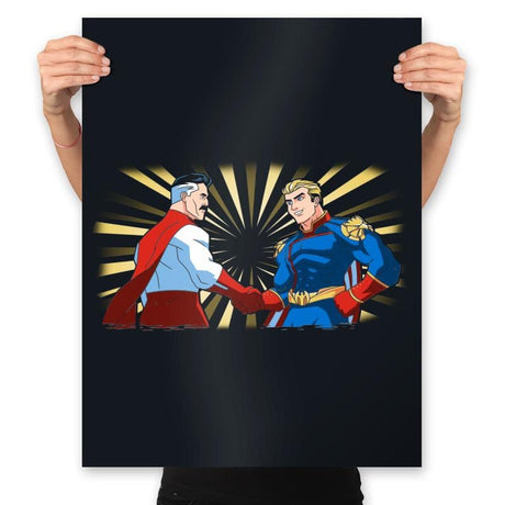 Sadistic Saviors - Prints Posters RIPT Apparel 18x24 / Black
