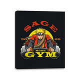 Sage Mode Gym - Canvas Wraps Canvas Wraps RIPT Apparel 11x14 / Black