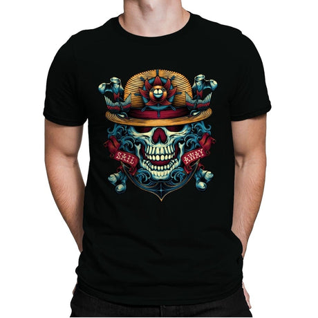 Sail Away - Mens Premium T-Shirts RIPT Apparel Small / Black