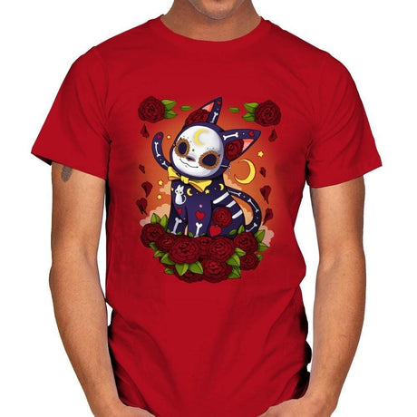 Sailor Calavera - Mens T-Shirts RIPT Apparel Small / Red