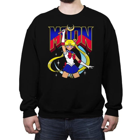 Sailor Doom - Crew Neck Sweatshirt Crew Neck Sweatshirt RIPT Apparel Small / Black