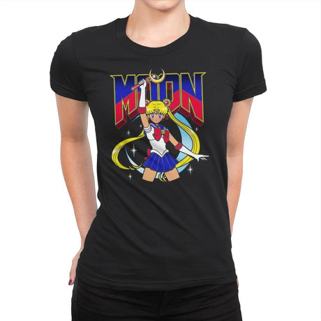 Sailor Doom - Womens Premium T-Shirts RIPT Apparel Small / Black