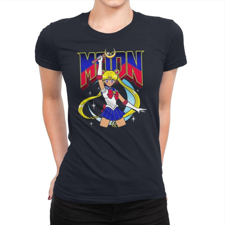Sailor Doom - Womens Premium T-Shirts RIPT Apparel Small / Midnight Navy