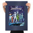Sailor Hawks  - Prints Posters RIPT Apparel 18x24 / Navy