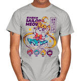 Sailor Meow - Best Seller - Mens T-Shirts RIPT Apparel Small / Ice Grey