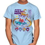 Sailor Meow - Best Seller - Mens T-Shirts RIPT Apparel Small / Light Blue