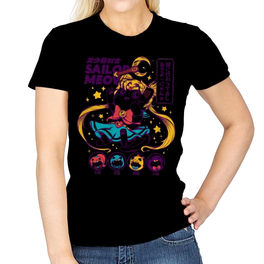 Sailor Meow - Best Seller - Womens T-Shirts RIPT Apparel