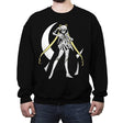 Sailor Moonknight - Crew Neck Sweatshirt Crew Neck Sweatshirt RIPT Apparel Small / Black