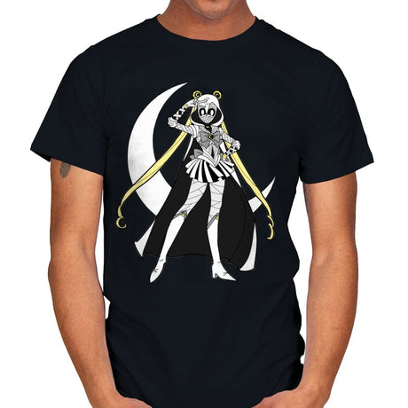 Sailor Moonknight - Mens T-Shirts RIPT Apparel Small / Black