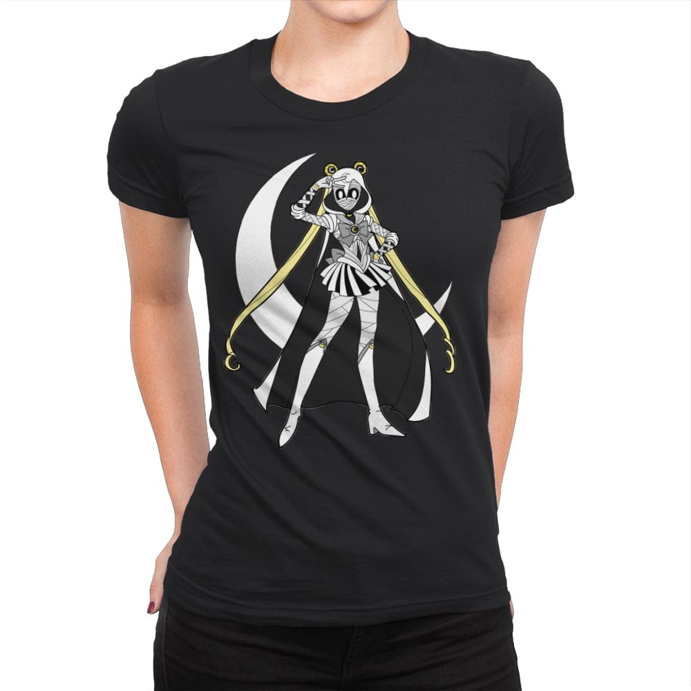Sailor Moonknight - Womens Premium T-Shirts RIPT Apparel Small / Black
