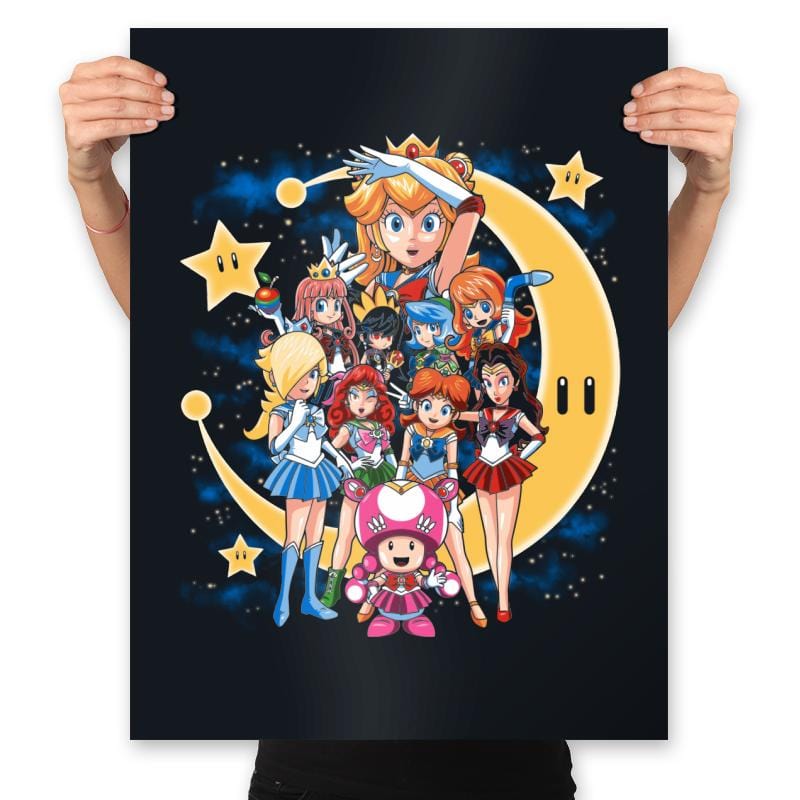 Sailor Mushroom - Prints Posters RIPT Apparel 18x24 / Black