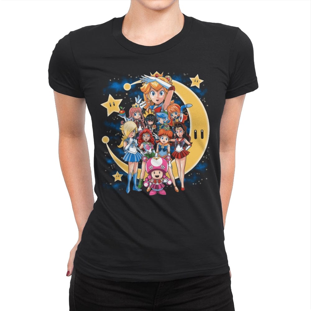 Sailor Mushroom - Womens Premium T-Shirts RIPT Apparel Small / Black