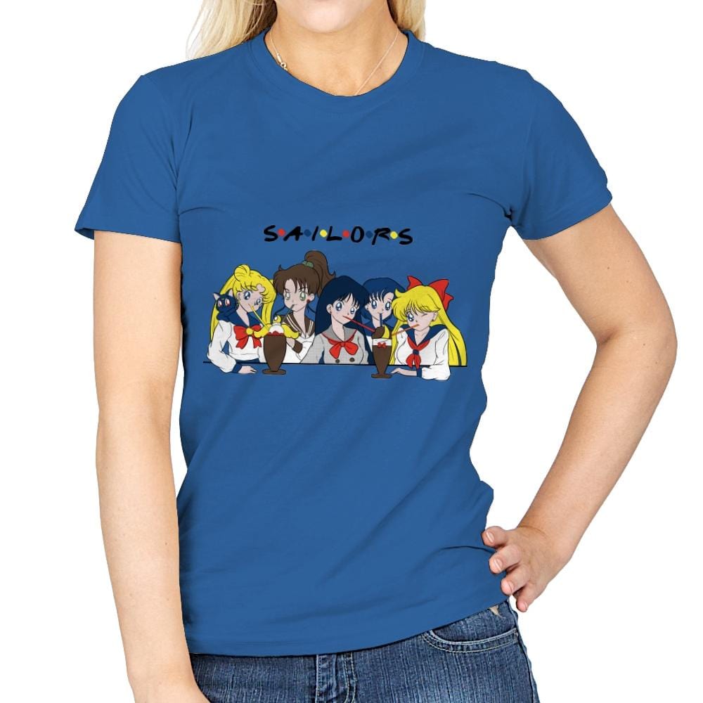 Sailor Pals - Womens T-Shirts RIPT Apparel Small / Royal