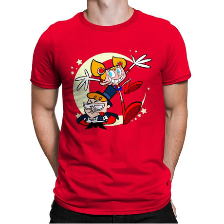 Sailor’s Laboratory - Mens Premium T-Shirts RIPT Apparel Small / Red