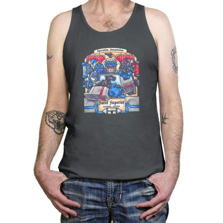 Saint Superior Exclusive - Tanktop Tanktop RIPT Apparel X-Small / Asphalt