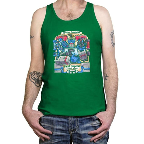 Saint Superior Exclusive - Tanktop Tanktop RIPT Apparel X-Small / Kelly