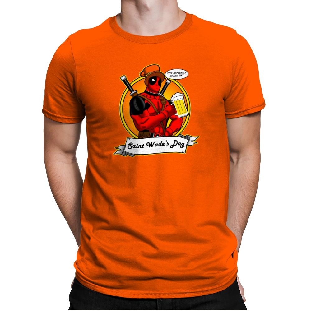 Saint Wade's Day Exclusive - Mens Premium T-Shirts RIPT Apparel Small / Classic Orange