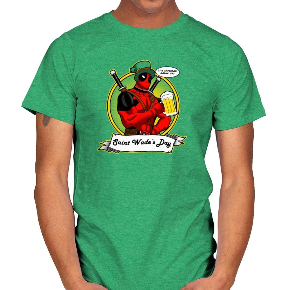Saint Wade's Day Exclusive - Mens T-Shirts RIPT Apparel 4x-large / Kelly Green