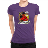 Saint Wade's Day Exclusive - Womens Premium T-Shirts RIPT Apparel Small / Purple Rush