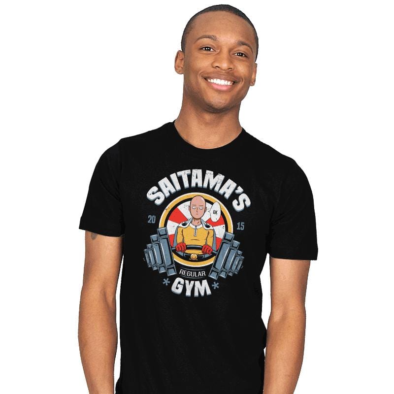 Saitama's gym - Mens T-Shirts RIPT Apparel