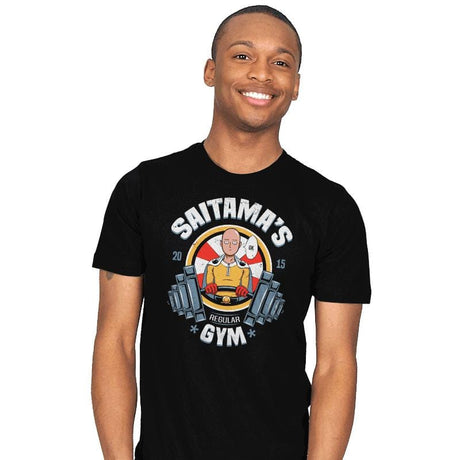 Saitama's gym - Mens T-Shirts RIPT Apparel