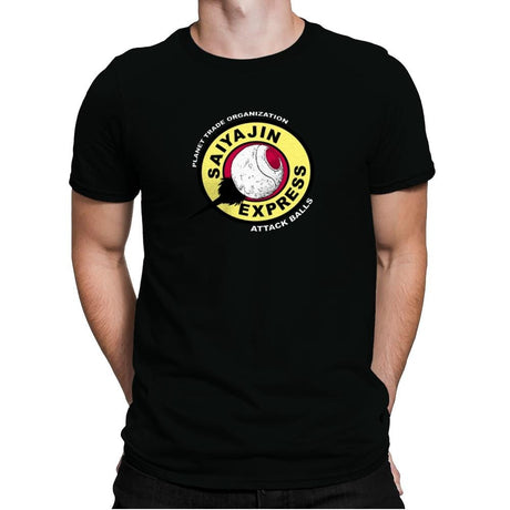 Saiyajin Express - Kamehameha Tees - Mens Premium T-Shirts RIPT Apparel Small / Black