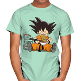 Saiyan Breakfast - Mens T-Shirts RIPT Apparel Small / Mint Green