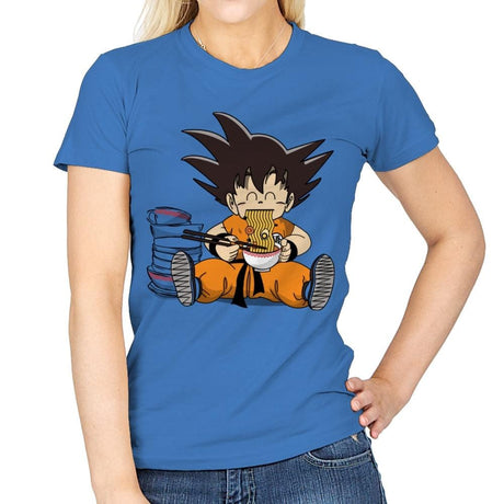 Saiyan Breakfast - Womens T-Shirts RIPT Apparel Small / Iris