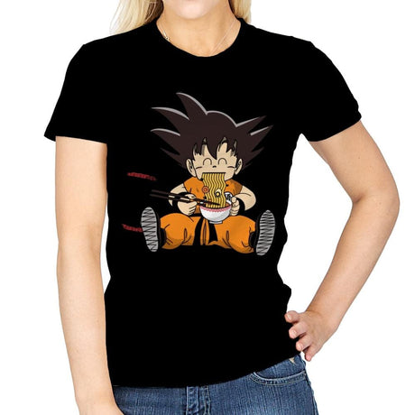 Saiyan Breakfast - Womens T-Shirts RIPT Apparel Small / Navy